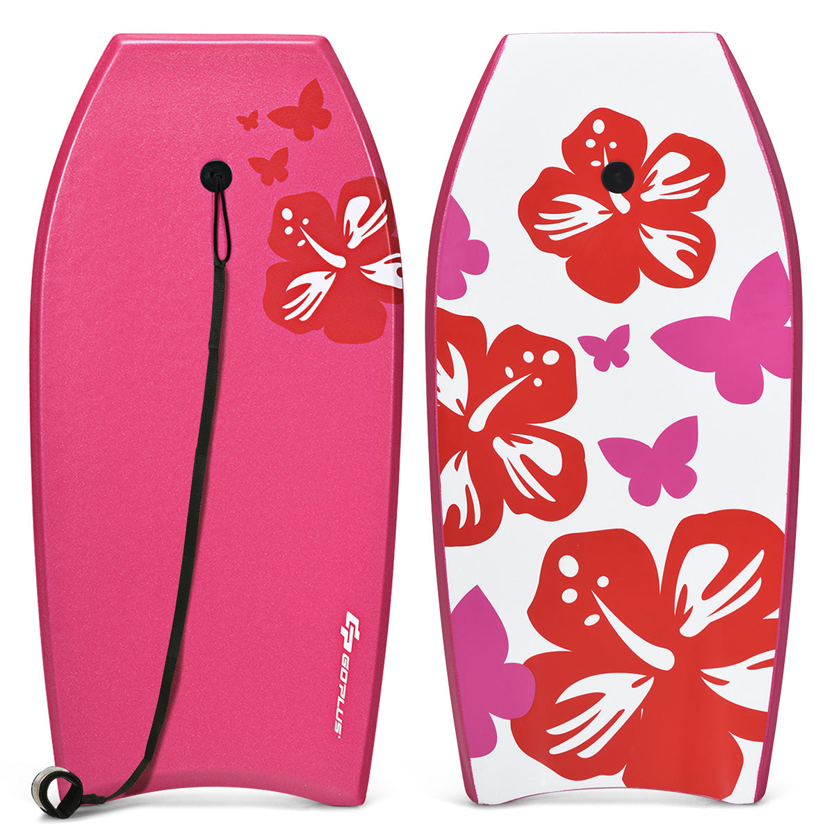 Lightweight Bodyboard Surfing with Leash EPS Core Boarding IXPE-S