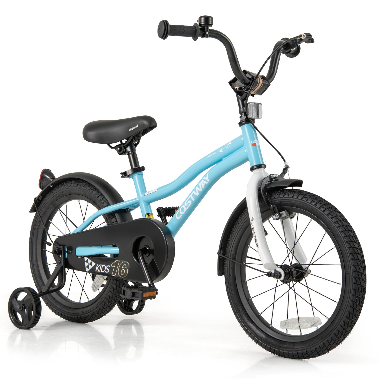 16-Inch Kids Bike for 4-7 Years Old Children Bicycle with Training Wheels Kids Crystal