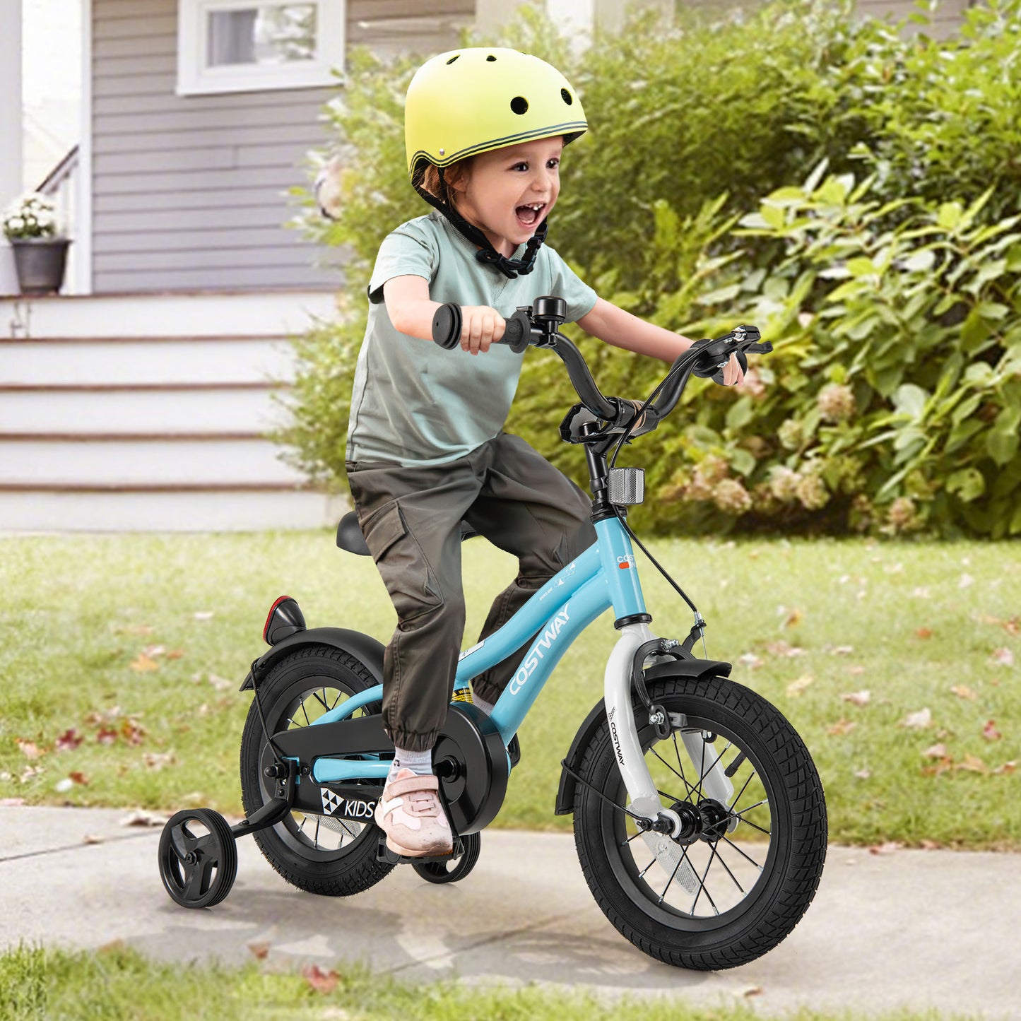 12-Inch Kids Bike for 3-4 Years Old Children Bicycle with Training Wheels Kids Crystal