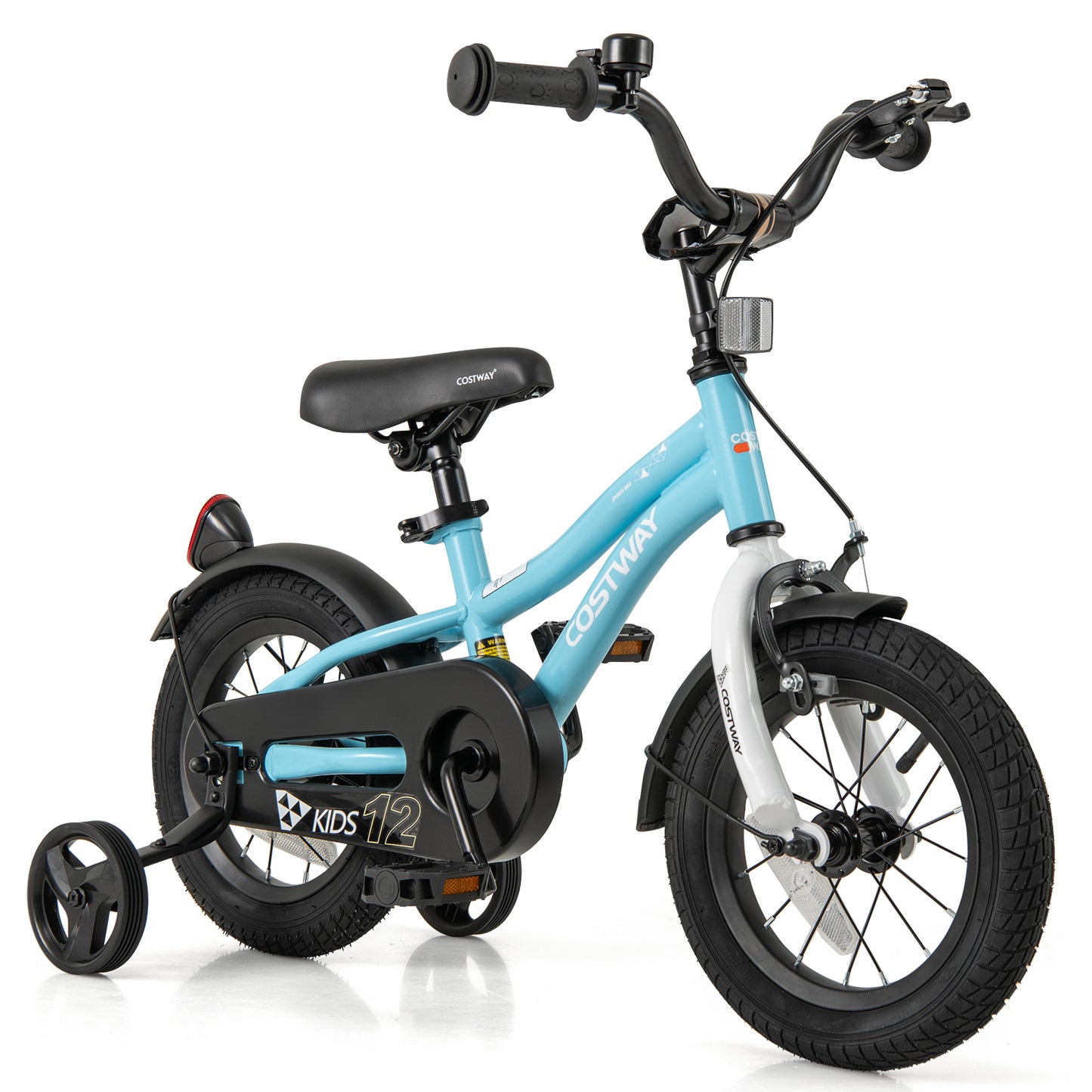 12-Inch Kids Bike for 3-4 Years Old Children Bicycle with Training Wheels Kids Crystal