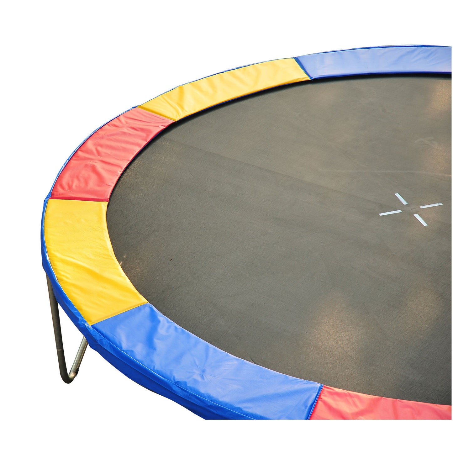 8ft Trampoline Pad Safety Foam Replacement Jump Cover Colorful Kids Crystal