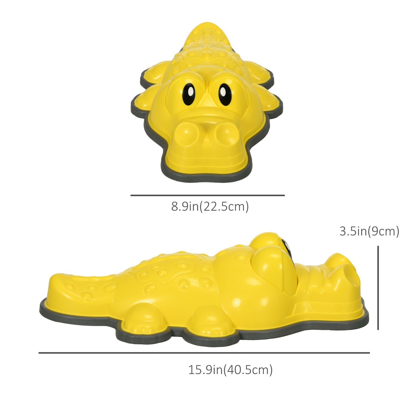 6pc Kids Balance Stepping Stones Anti-slip Edge Obstacle Course Play Equipment Indoor Outdoor Toys Kids Crystal