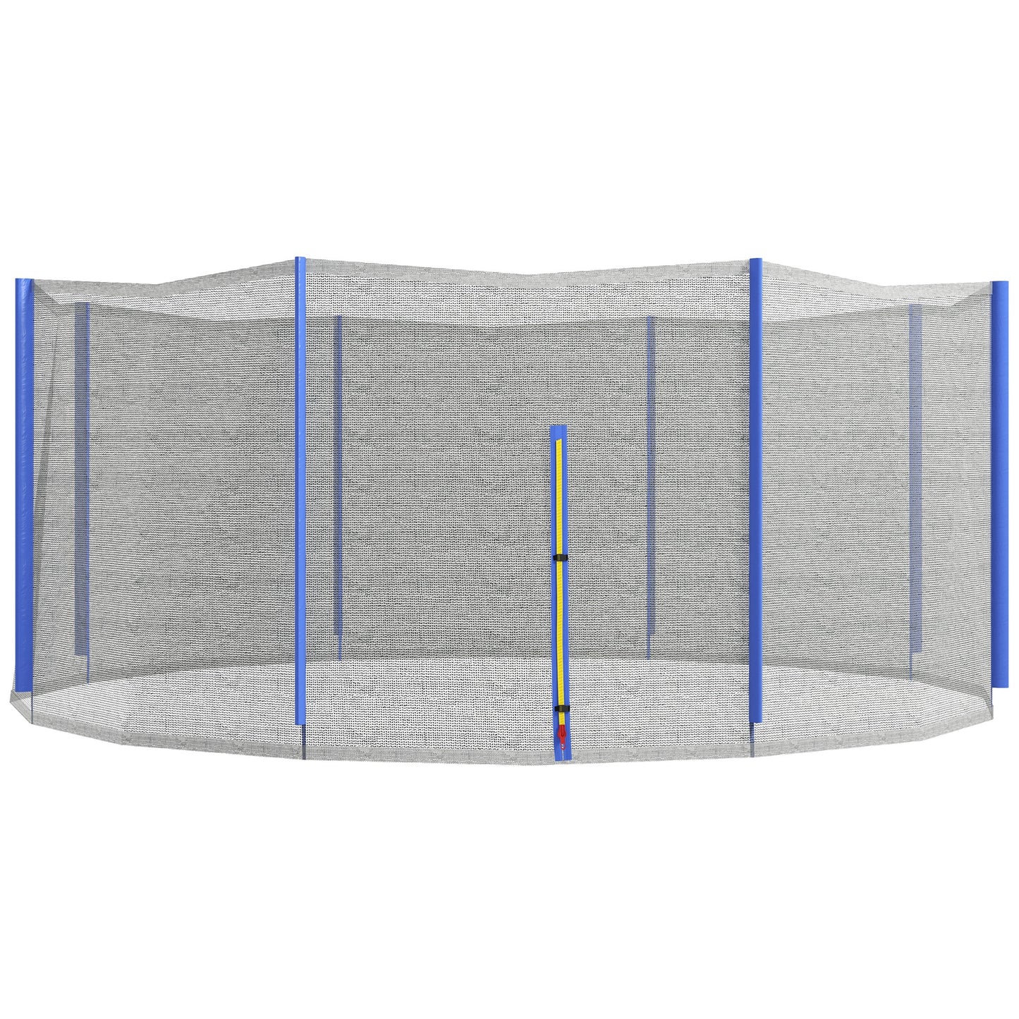Trampoline Safety Net Enclosure for 14ft Round with 8 Straight Poles Black Poles Not Included Kids Crystal