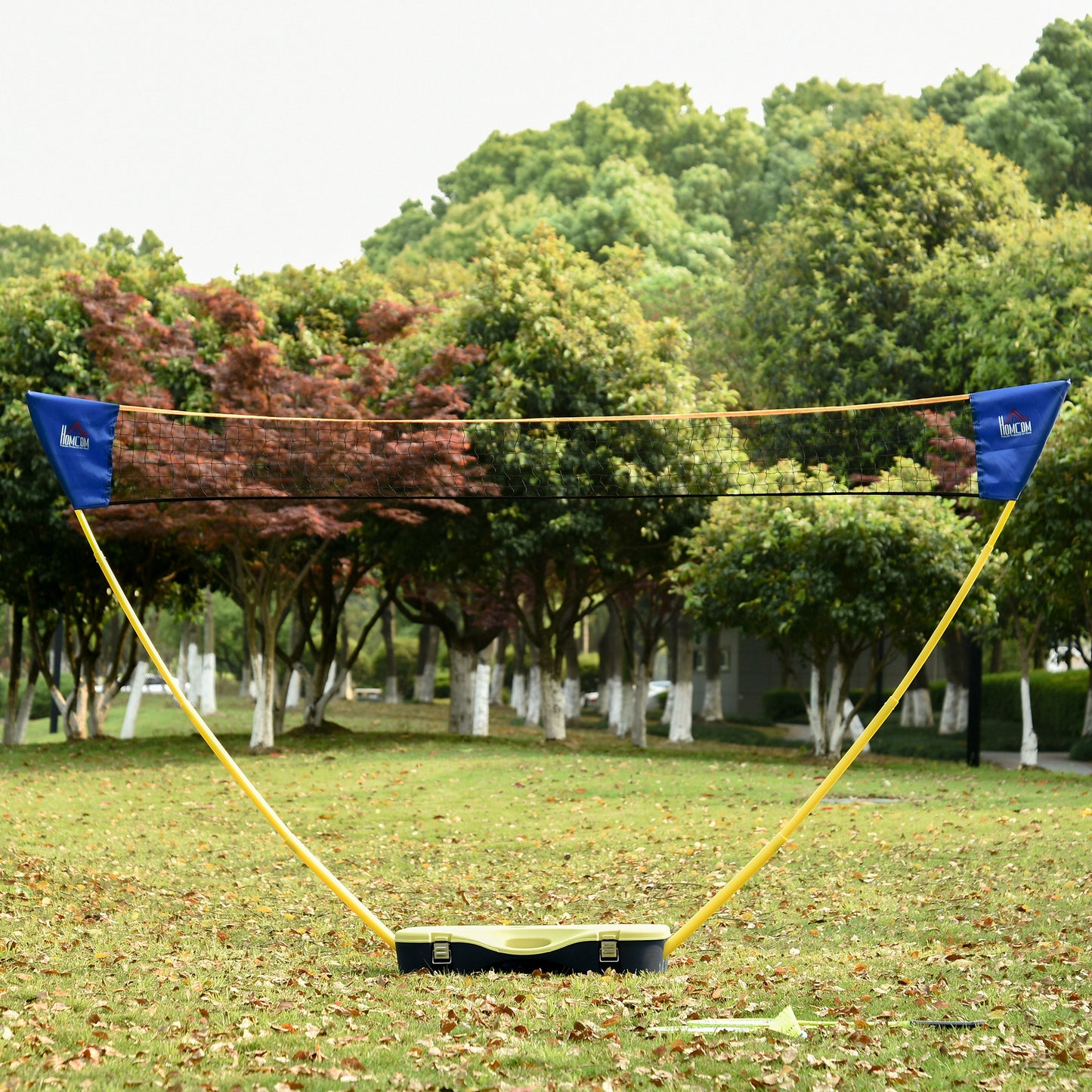 Foldable Badminton Net Set Portable for Indoor Outdoor Beach Backyard Adults Kids Kids Crystal