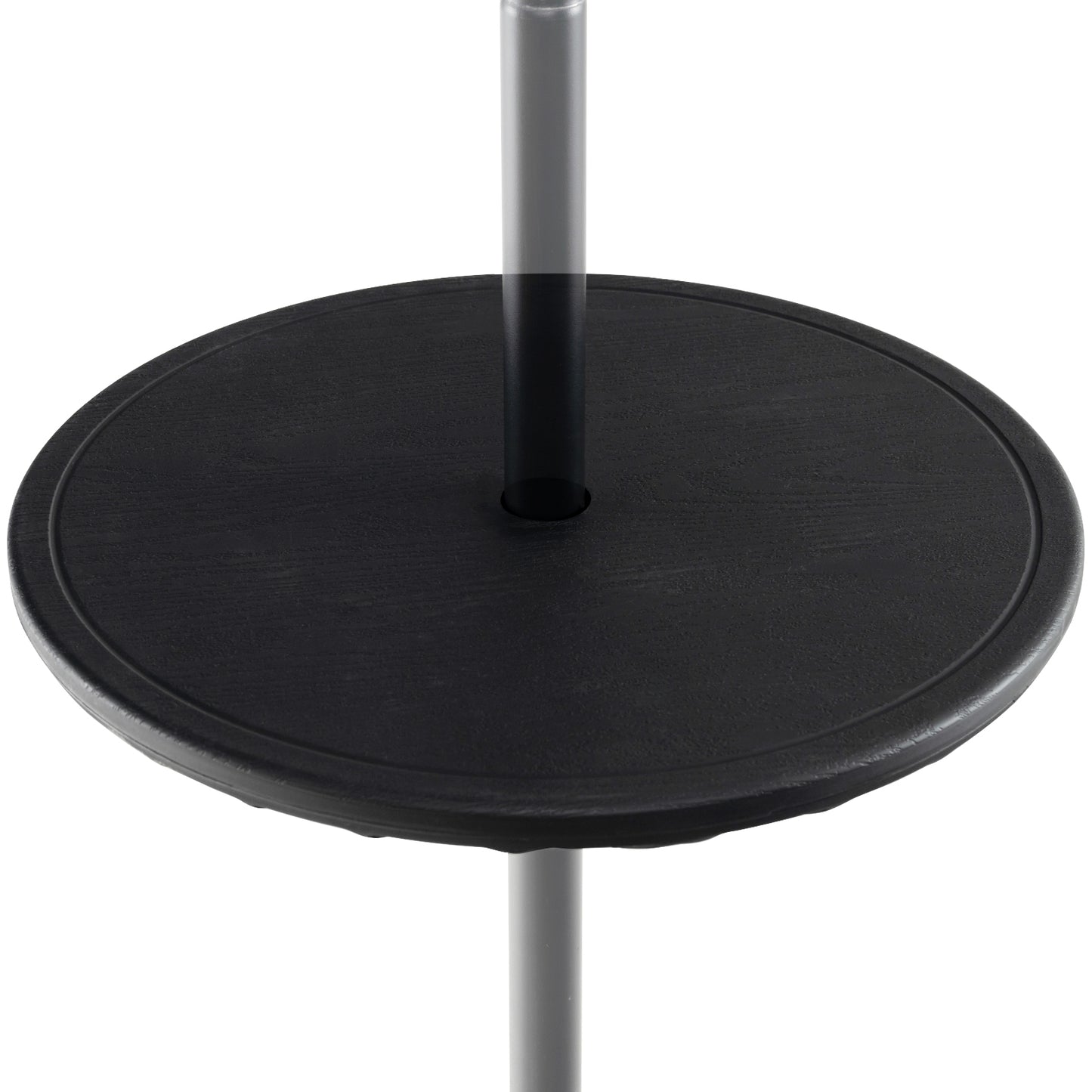 20 Inches Outdoor Adjustable Umbrella Table with 1.5 Inches Umbrella Hole Kids Crystal