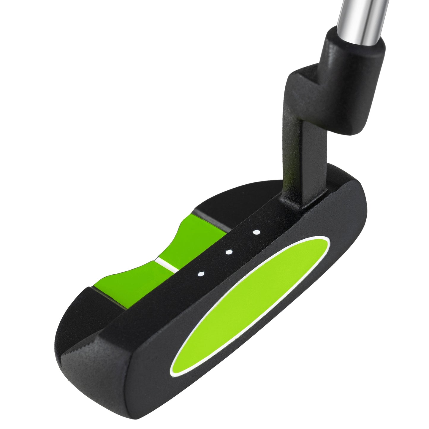 Junior Mallet Putter Individual Gold Club for 8-10 years old Kids-Green Kids Crystal