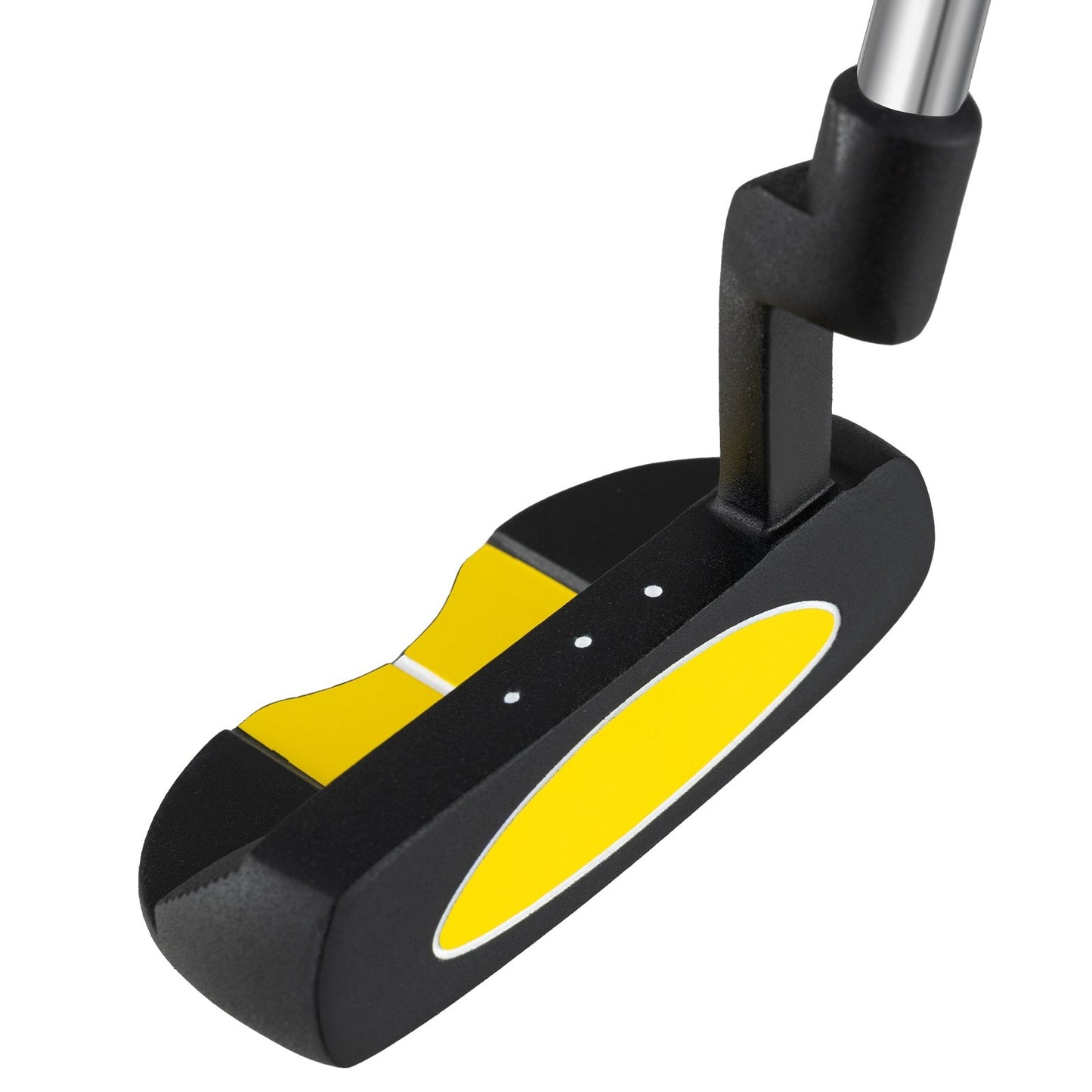 Junior Mallet Putter Individual Gold Club for 8-10 years old Kids-Yellow Kids Crystal
