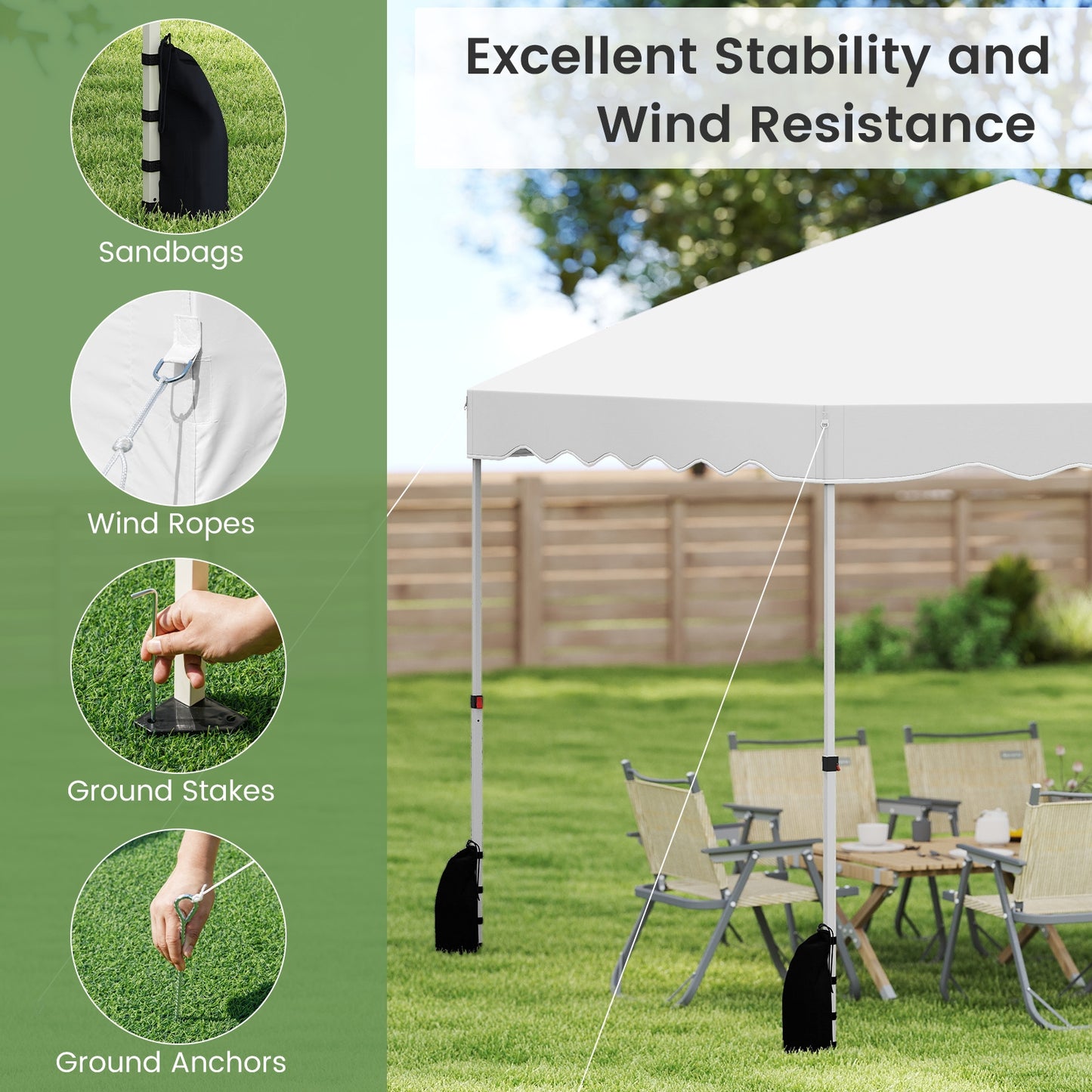 Foldable 10 X 10 Feet Pop up Canopy Tent with Wheeled Bag-Pink Kids Crystal