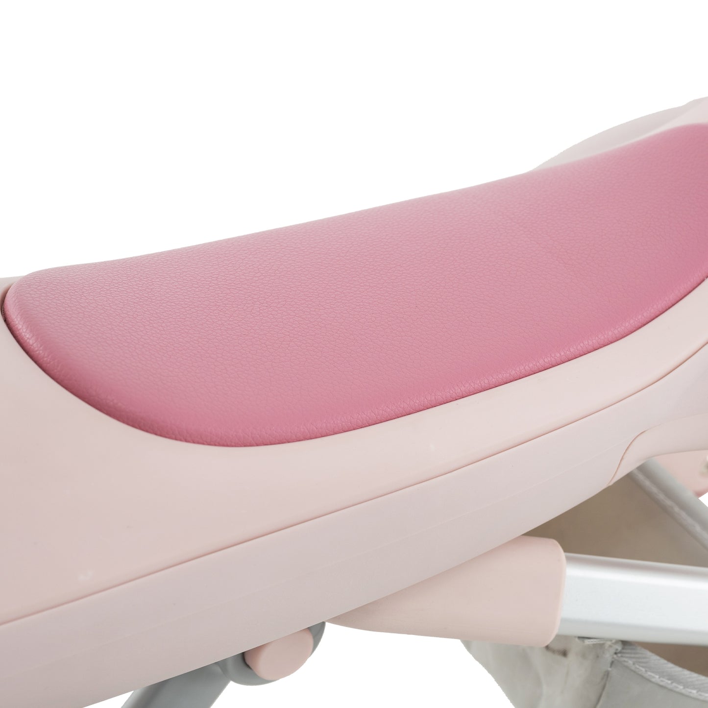 2-in-1 Kids Ride-on Push Car with LED Lighted Wheels-Pink Kids Crystal