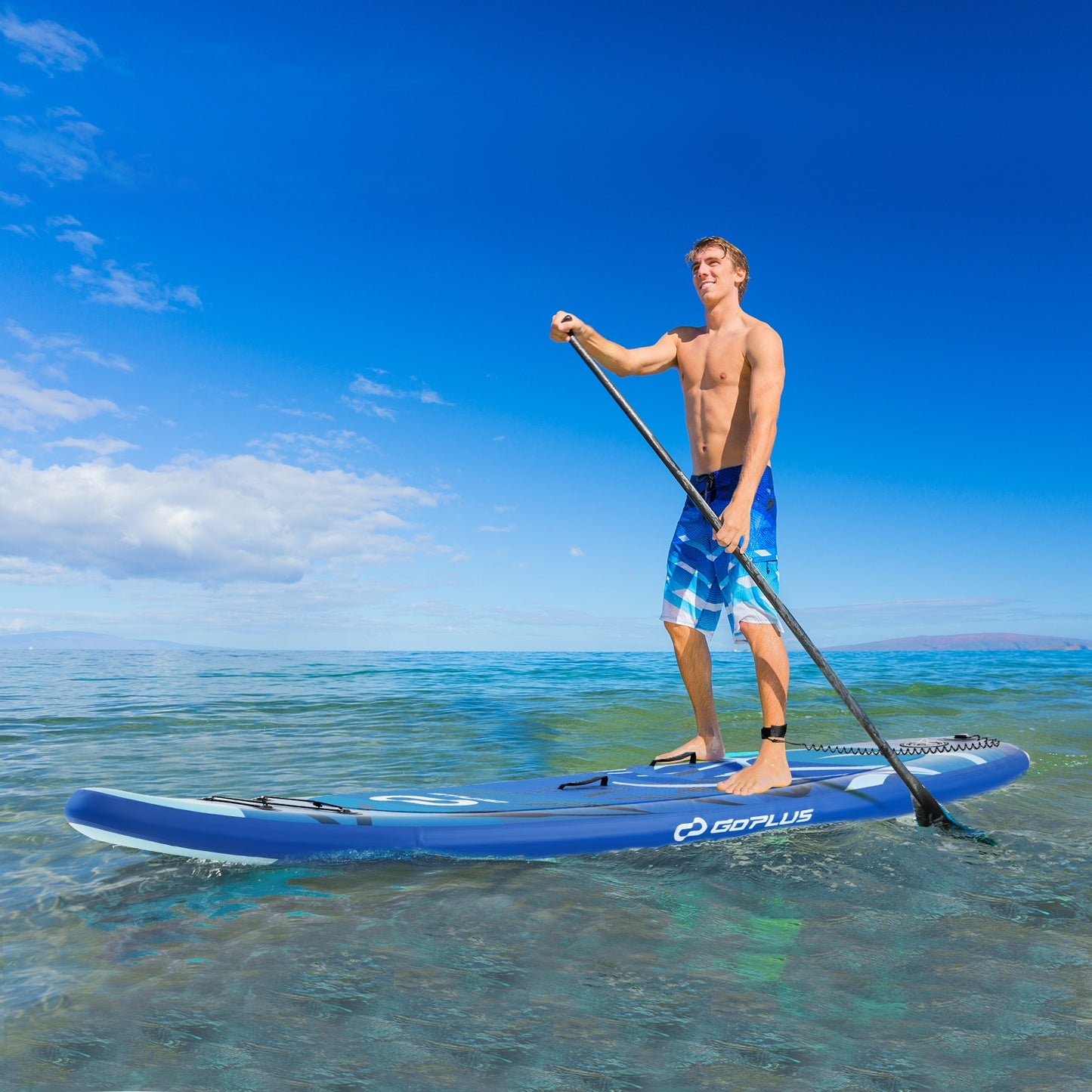 Inflatable Stand Up Paddle Board Sup Board with Premium SUP Accessories-S Kids Crystal