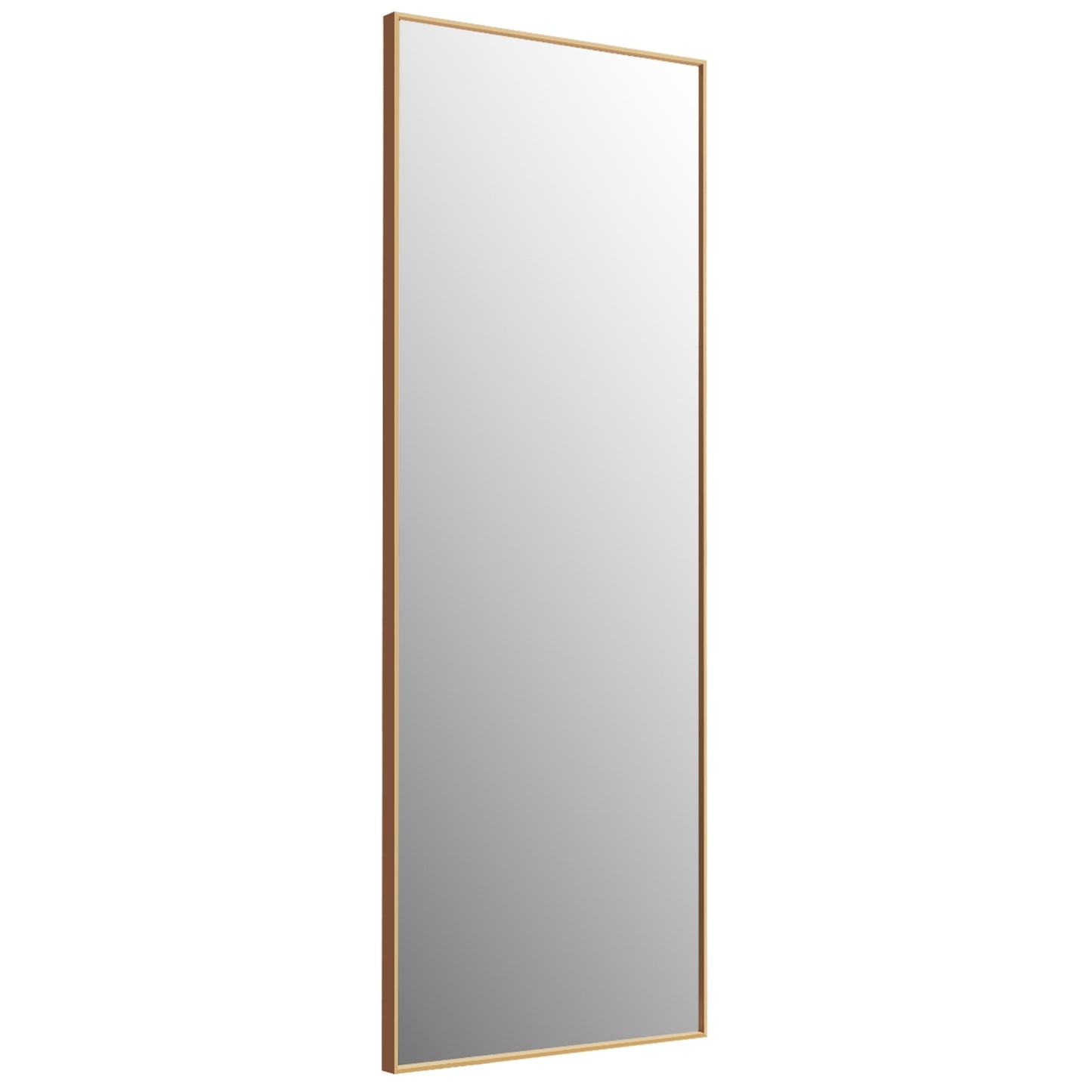 59 Inch Full Length Mirror Large Rectangle Bedroom Mirror-Golden Kids Crystal