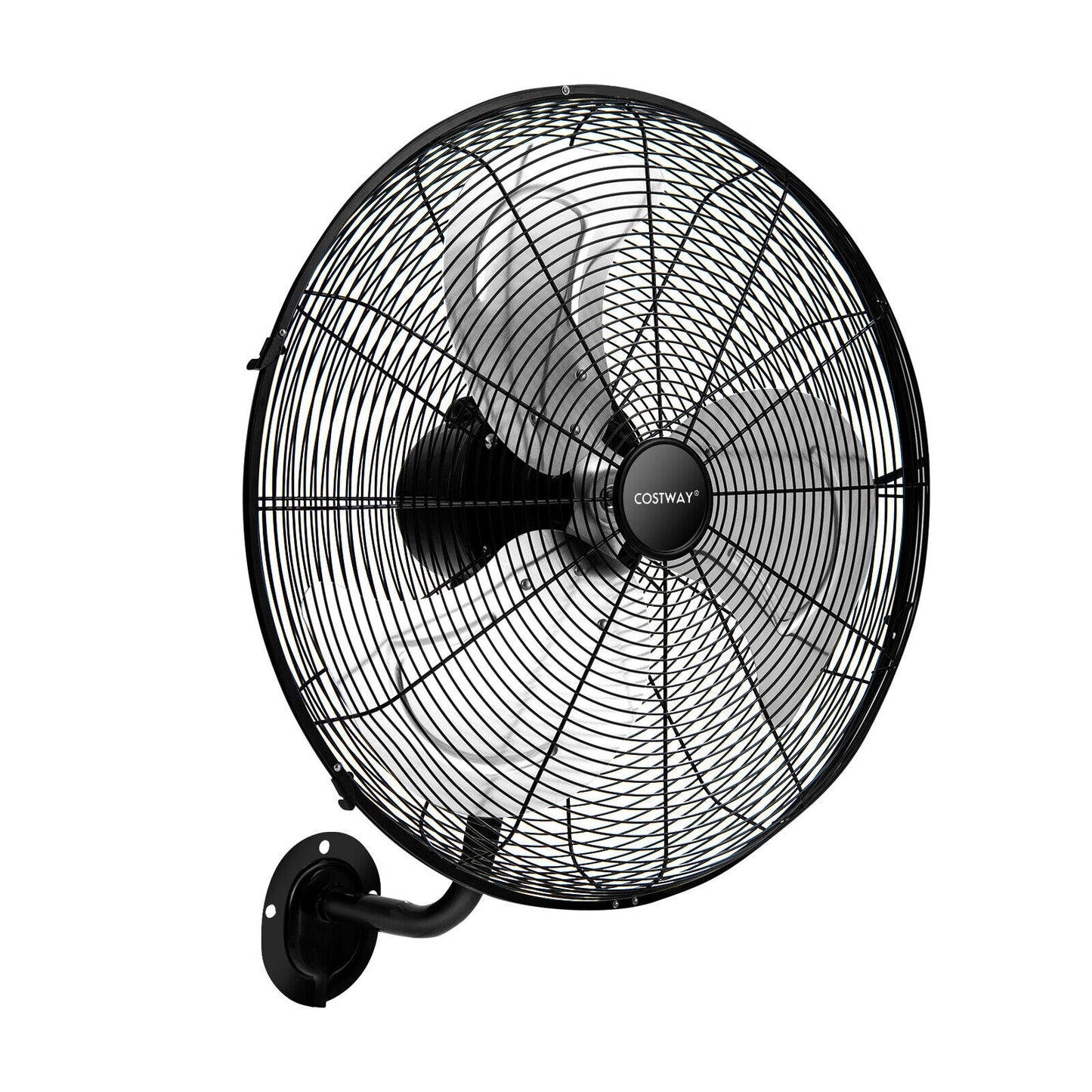21 Inch 3 Speed Wall Mount Industrial Fan Kids Crystal