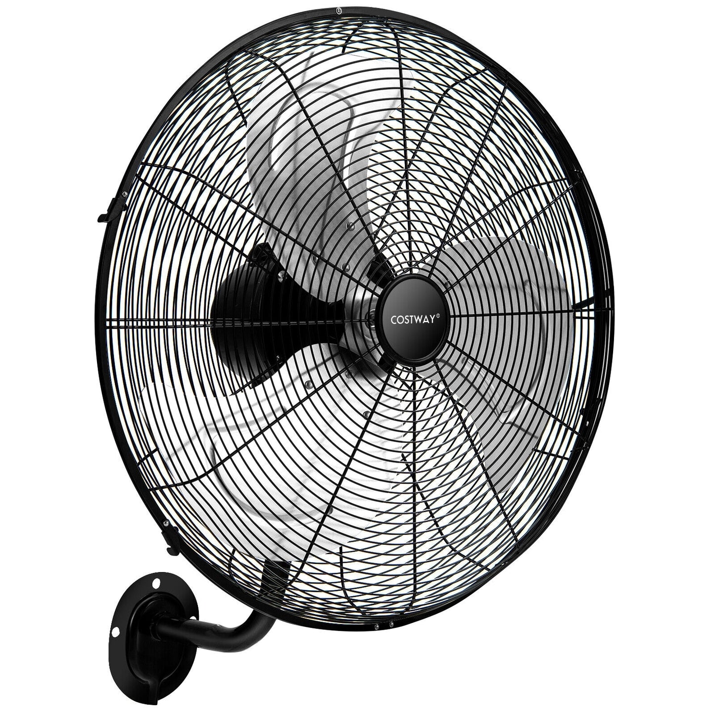 21 Inch 3 Speed Wall Mount Industrial Fan Kids Crystal