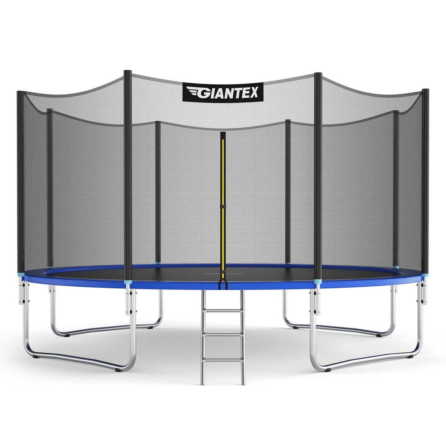 12/14 Feet Trampoline Bounce Jump Combo with Spring Pad-14' Kids Crystal