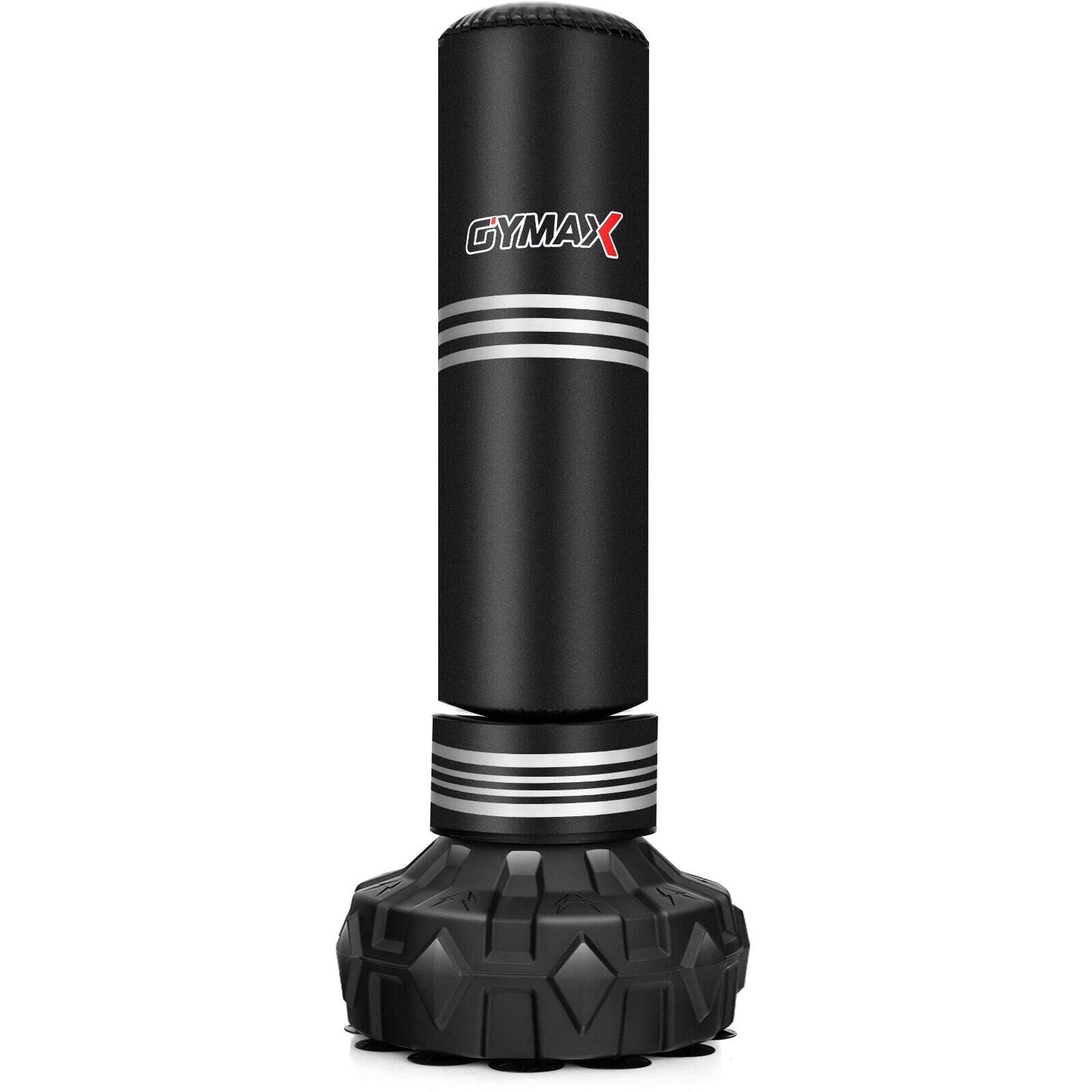 67 Inch Punching Bag with Fillable Suction Cup Base Kids Crystal