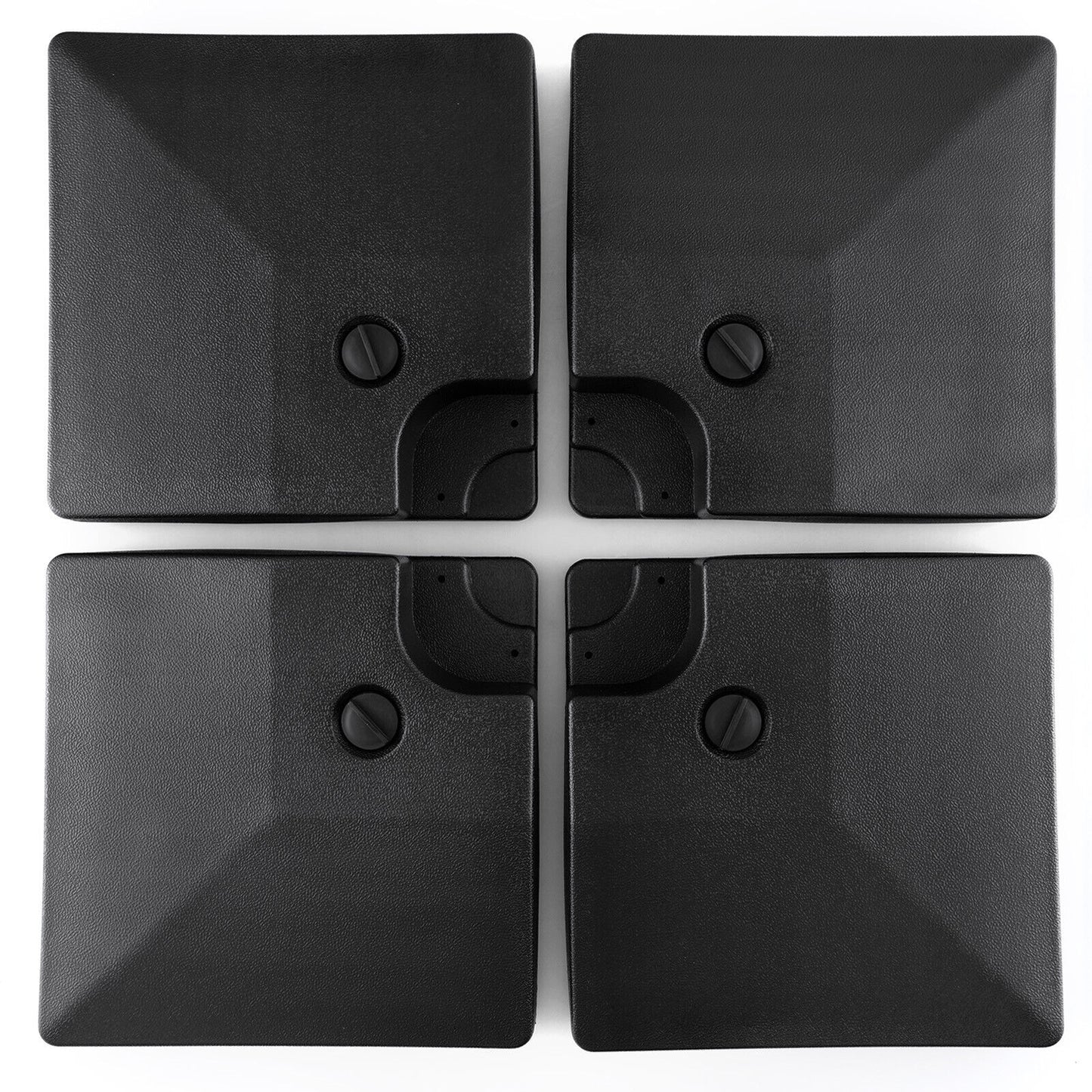 4-Piece 20L Cantilever Offset Patio Umbrella Base Kids Crystal