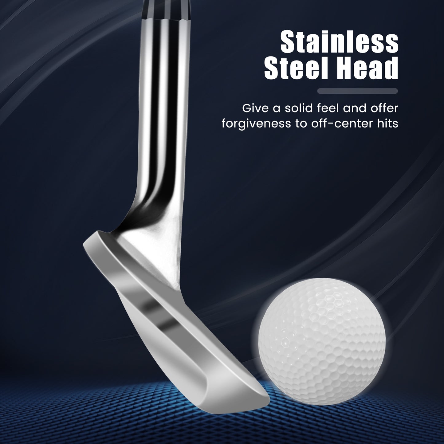 Golf Sand Wedge 56/60 Degree Gap Lob Wedge with Grooves Right Handed-60 Degrees Kids Crystal