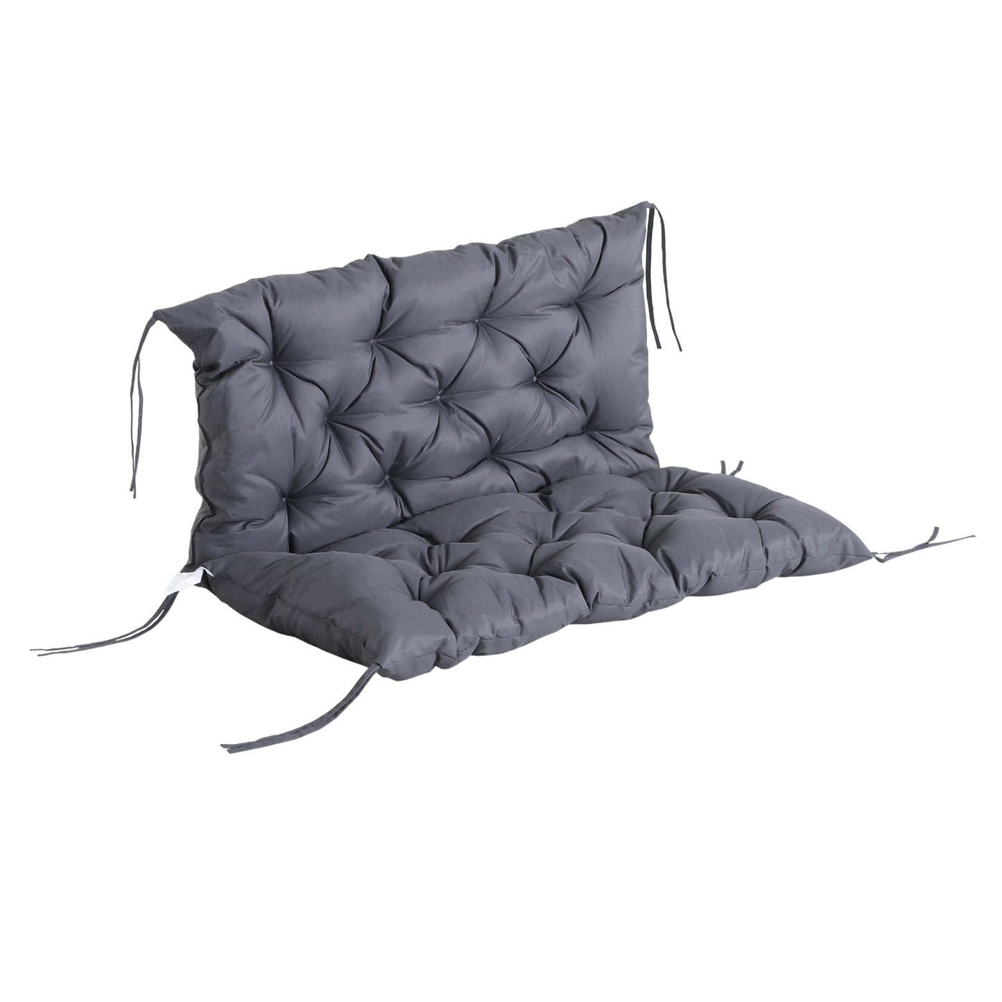 Non-Slip Garden Bench Cushion 2 Seater Thick Pad Swing Chair Mat Replacement 39.25" x 38.5" Comfort Kids Crystal