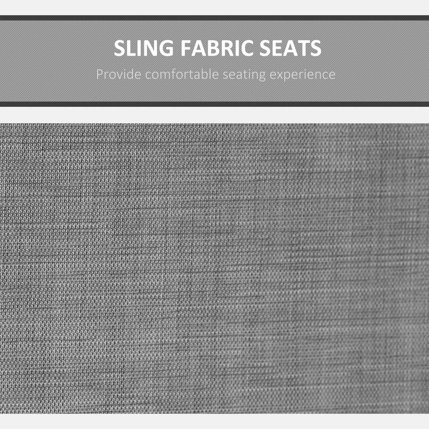 3 Person Porch Swing Chair - High Back Design, Side Pouches, Adjustable Canopy for Comfort, Dark Grey Kids Crystal