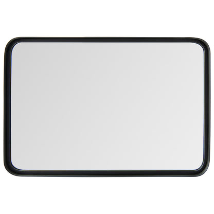 Rectangular Wall Mount Bathroom Mirror with Solid Steel Frame-S