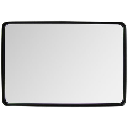 Rectangular Wall Mount Bathroom Mirror with Solid Steel Frame-L
