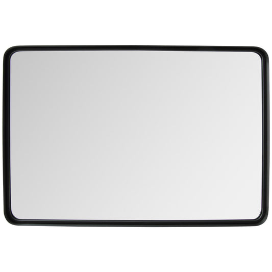 Rectangular Wall Mount Bathroom Mirror with Solid Steel Frame-L Kids Crystal