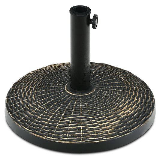 27 lbs Patio Market Umbrella Base Stand Kids Crystal