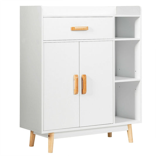 Floor Storage Cabinet Free Standing Cupboard Chest Kids Crystal