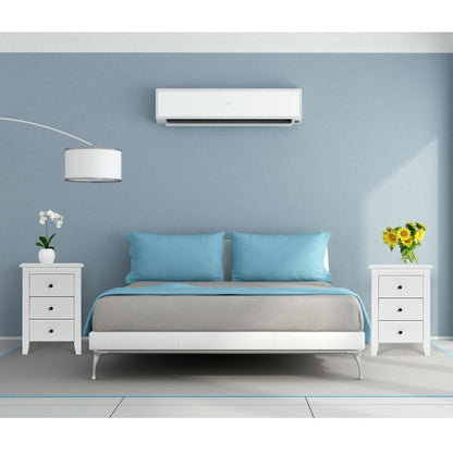 Set of 2 Nightstand End Beside Table Drawers-White