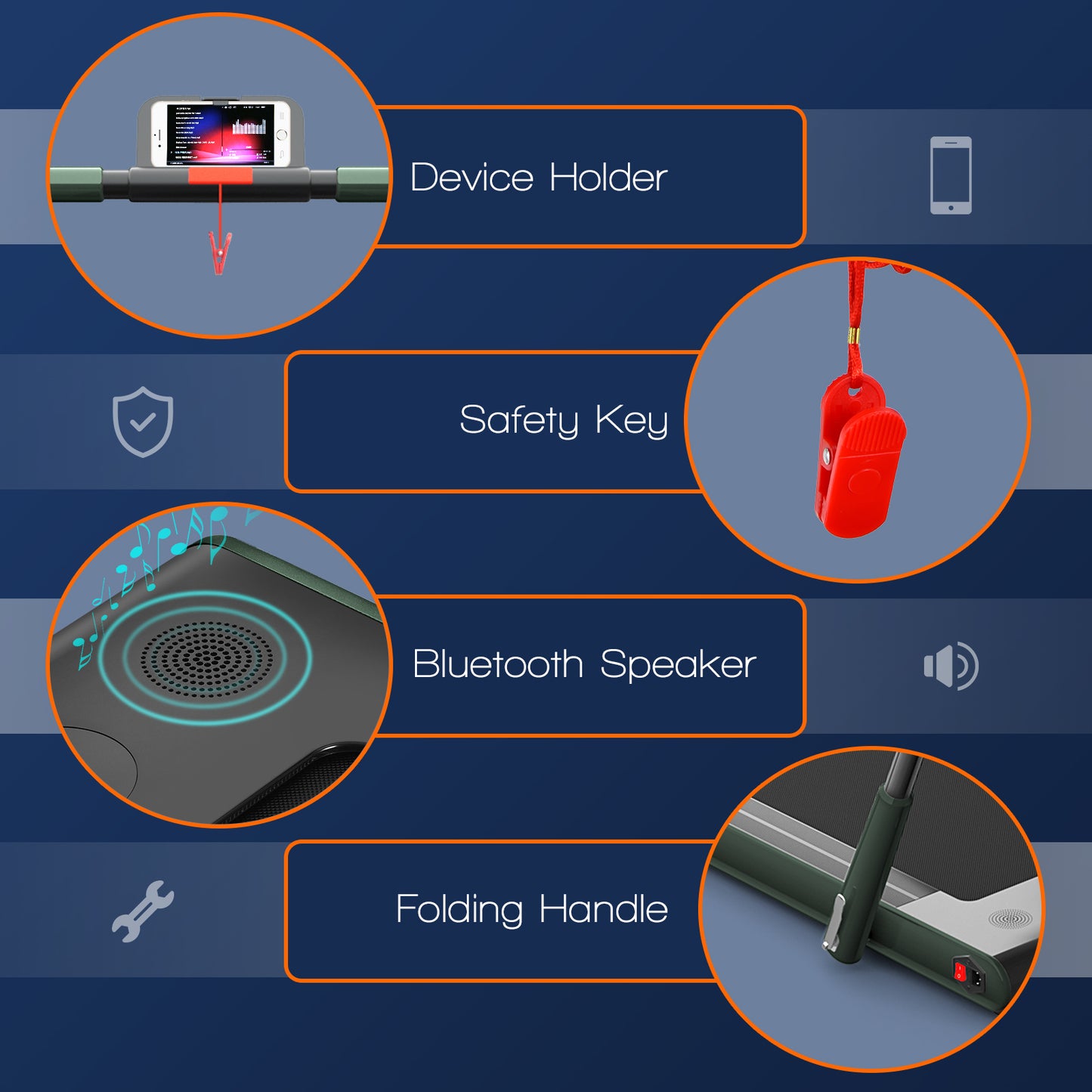 2-in-1 Folding Treadmill with Remote Control and LED Display-Green Kids Crystal