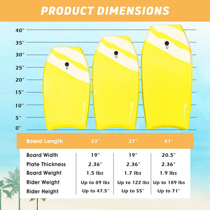 Lightweight Bodyboard Surfing with EPS Core Boarding-S