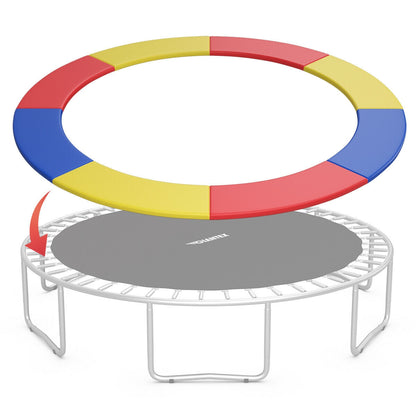 10Ft Waterproof Safety Trampoline Bounce Frame Spring Cover Outdoor/Indoor-Multicolor