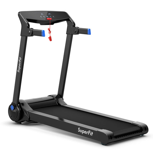3HP Folding Electric Treadmill Running Machine-Blue Kids Crystal