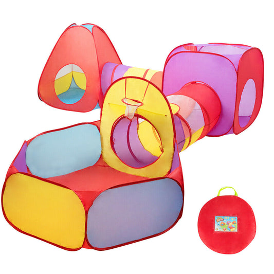 7 Pieces Kids Ball Pit Pop Up Play Tents Kids Crystal