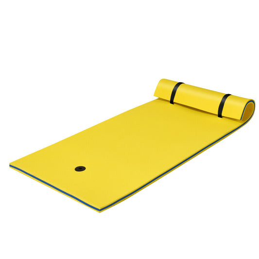 3-Layer Relaxing Tear-proof Water Mat-Yellow Kids Crystal