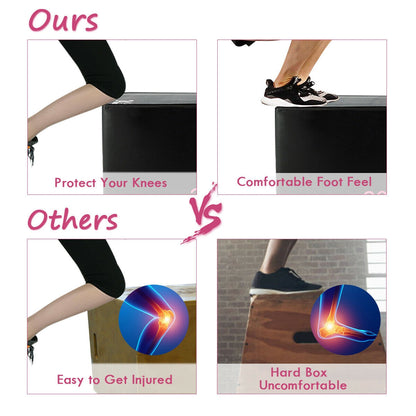 3-in-1 Foam Jumping Box for Jump Training