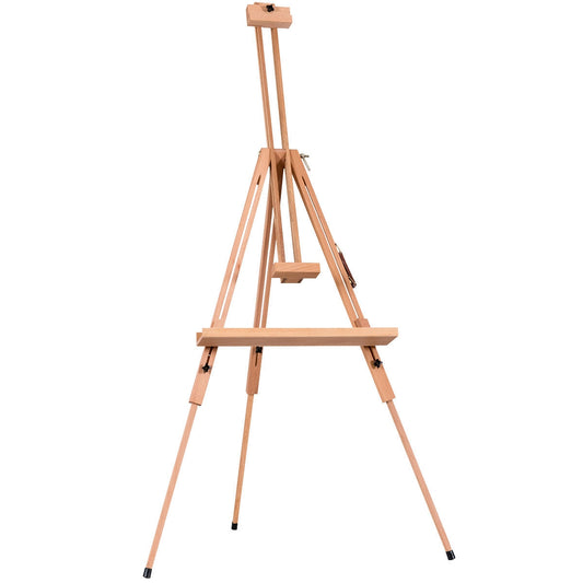 Foldable Wood Tripod Sketching Easel Kids Crystal