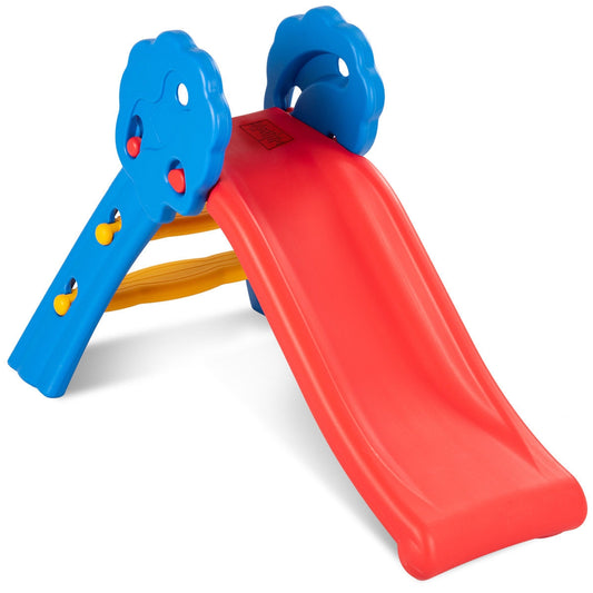 Indoor Outdoor Children Folding Up-down Slide Kids Crystal