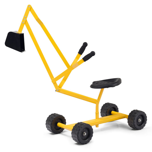 Heavy Duty Kid Ride-on Sand Digger Excavator Kids Crystal