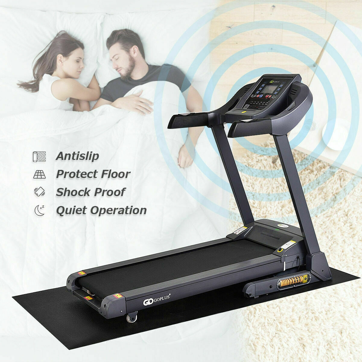 47/59/78 Inch Long Thicken Equipment Mat for Home and Gym Use-78 x 36 x 0.25 inches Kids Crystal