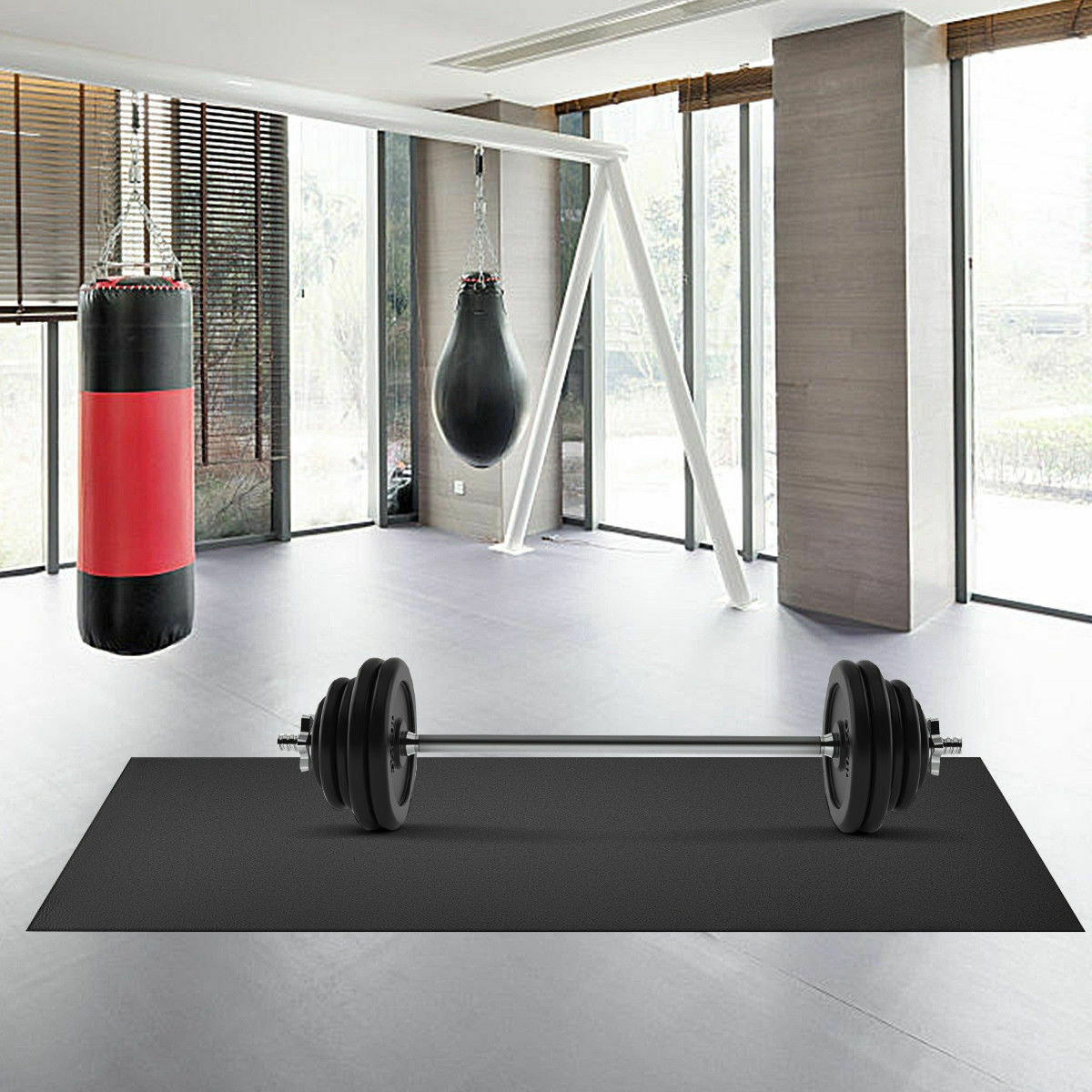 47/59/78 Inch Long Thicken Equipment Mat for Home and Gym Use-78 x 36 x 0.25 inches Kids Crystal