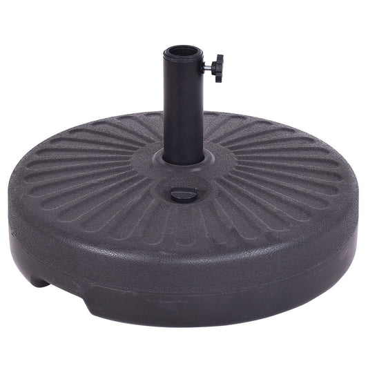 20 Inch Round 23L Water Filled Umbrella Base Kids Crystal