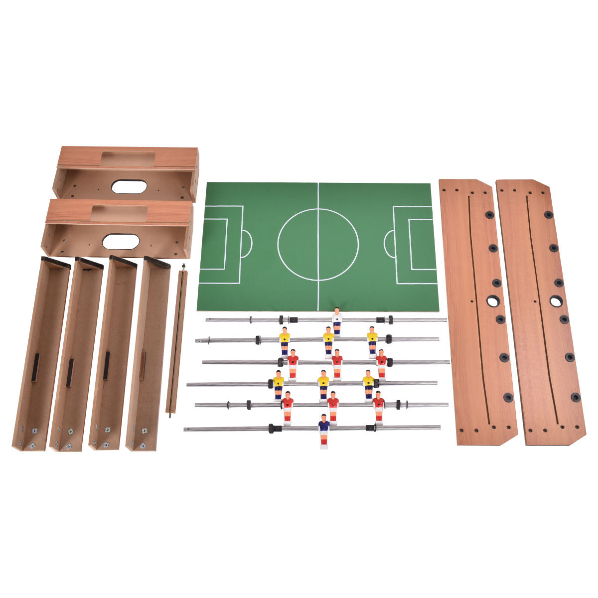 37 Inch Indoor Competition Game Football Table Kids Crystal