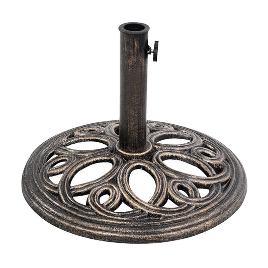 23-lbs 17 3/4 Inch Round Umbrella Base Stand Kids Crystal