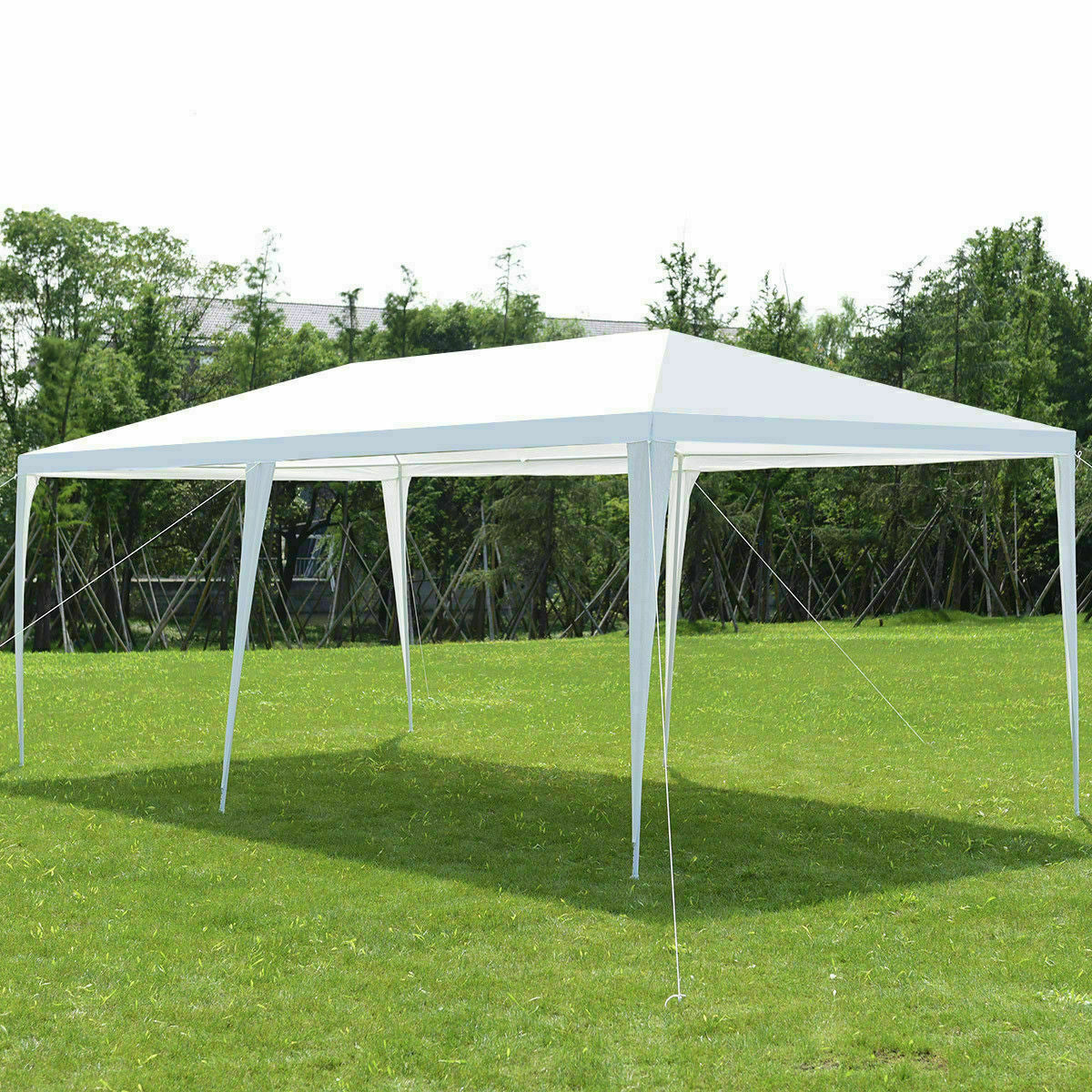 10 x 20 Feet Outdoor Party Wedding Canopy Tent with Removable Walls and Carry Bag Kids Crystal
