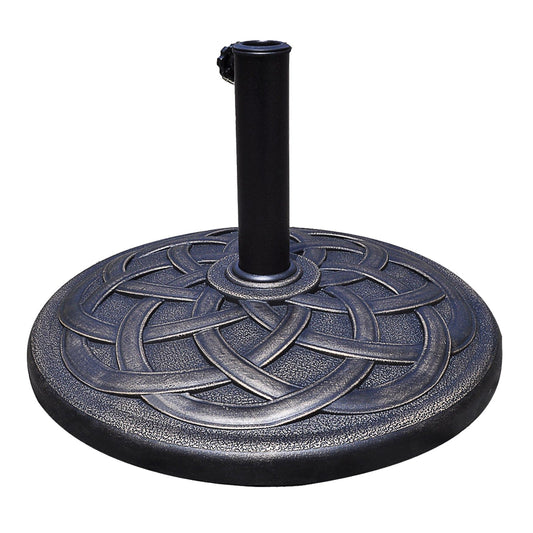 22 Inch Heavy Duty Round Umbrella Base Stand Kids Crystal