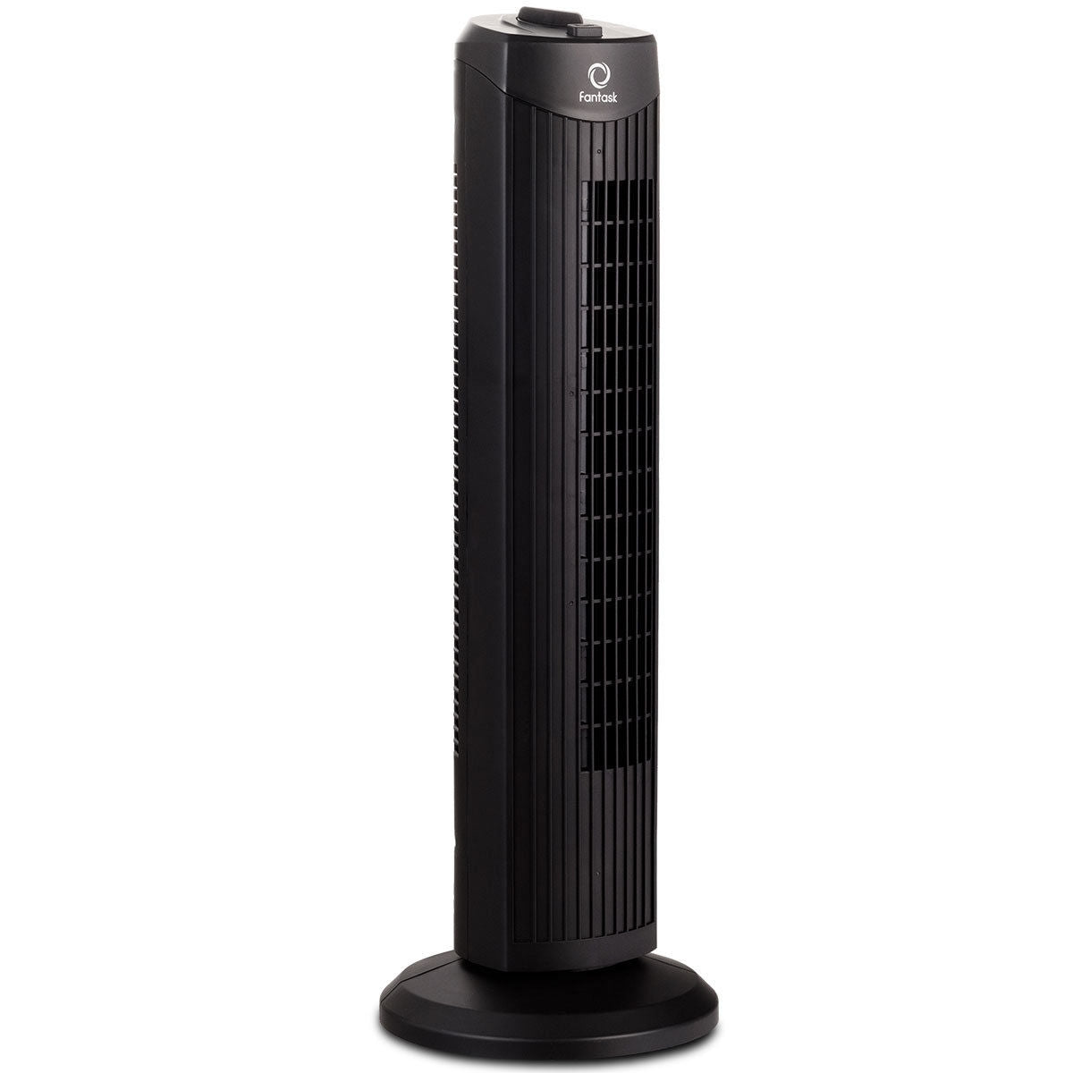 Fantask 35W 28 Inch Quiet Bladeless Oscillating Tower Fan-Black Kids Crystal