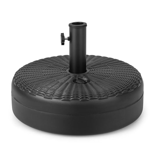 18 Inch Fillable Heavy-Duty Round Umbrella Base Stand Kids Crystal