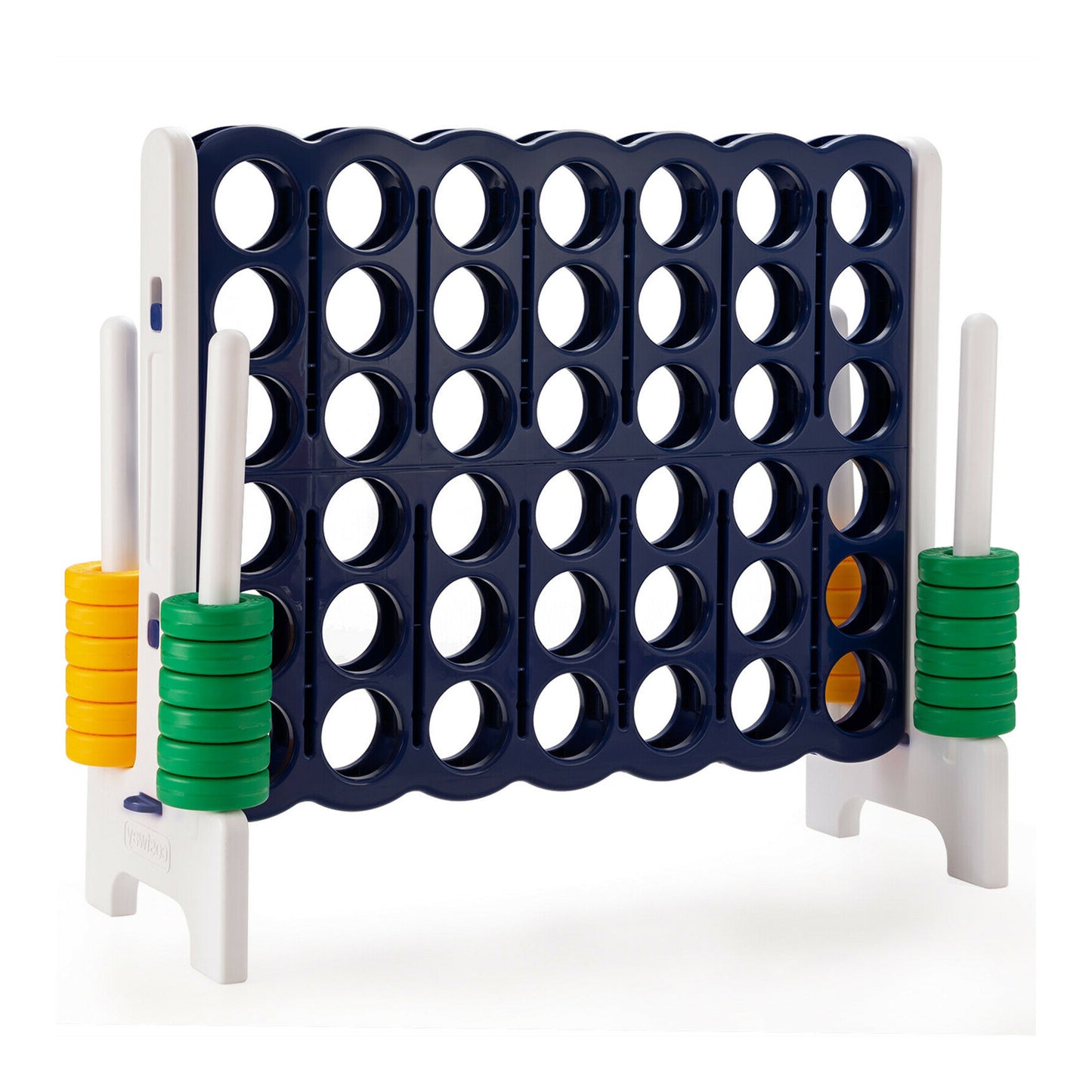 4-to-Score 4 in A Row Giant Game Set for Kids Adults Family Fun Kids Crystal