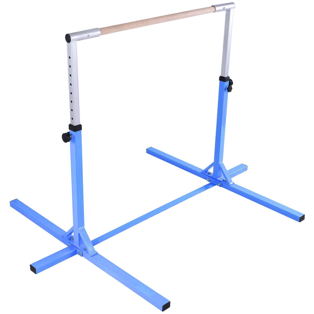 Adjustable Gymnastics Bar Horizontal Bar for Kids-Blue Kids Crystal